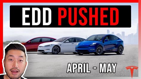 Tesla Pushes Edd Whats Going On Model Y Apriil May Youtube