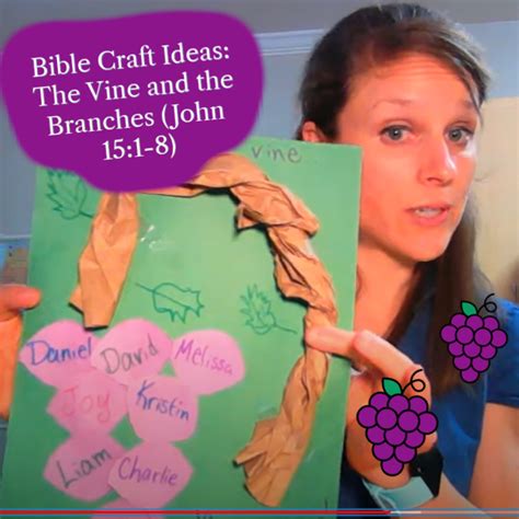 Bear Fruit: Bible Craft Ideas from John 15:1-8 - Ministry To Children