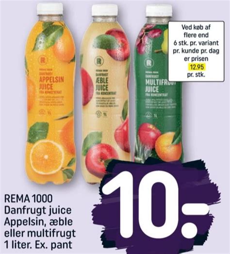 Rema 1000 Appelsinjuice Rema 1000 Januar 2023 Alle Tilbudsavis