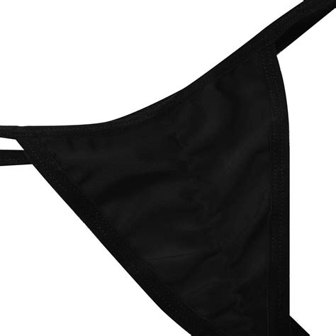 US Sexy Women Sheer Extreme Bikini Halterneck Top And Micro Thong