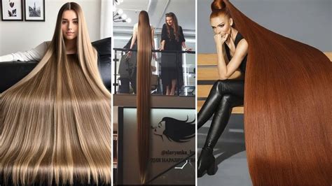 Dreamy Long Hair Transformations Super Long Hairs Real Rapunzels