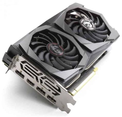 Buy Msi Nvidia Geforce Gtx 1660 Gaming X 6g Graphics Card 6 Gb Gddr5 1860 Hz Rgb Mystic Light