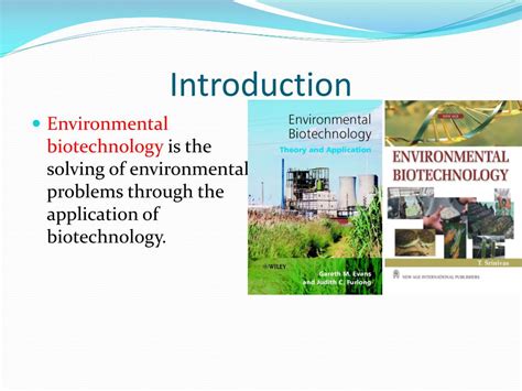 PPT - Environmental Biotechnology PowerPoint Presentation, free ...