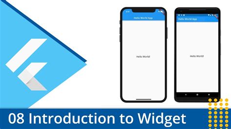 Flutter Tutorial 08 Introduction To Widgets YouTube