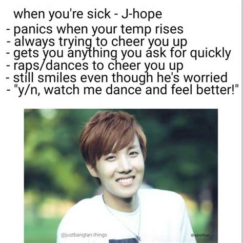 BTS J Hope When You Re Sick Imagine ARMY S Amino