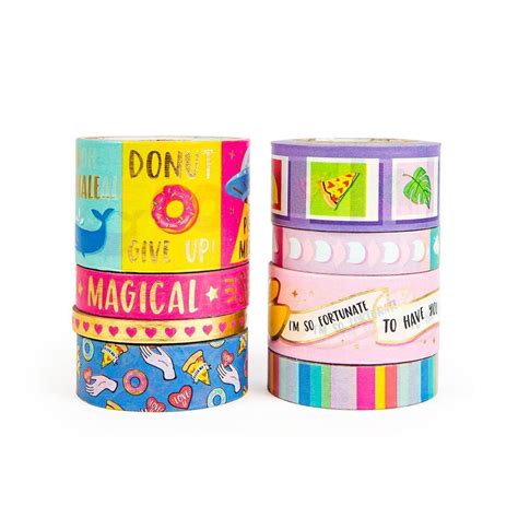 Modern Pop Fortune Cookie Washi Tape Tube By Recollections New