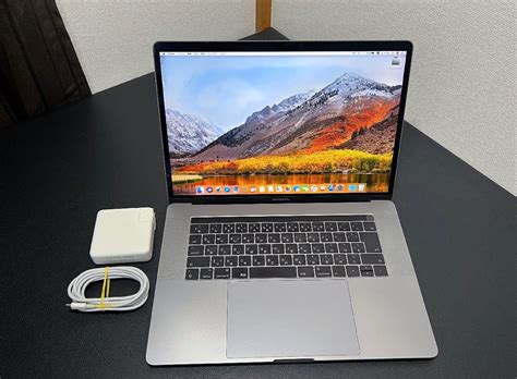 やや傷や汚れありRetina MacBookPro A1707 スペースグレイ 15inch 2017 Core i7 2 9 16G