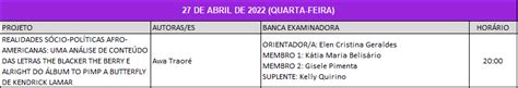 Departamento de Comunicação Organizacional Calendário de defesas de