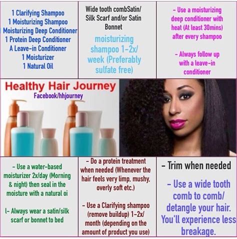 Healthy Relaxed Hair Regimen