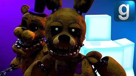 Gmod Fnaf Review Brand New Spring Bonnie Fredbear Scott Cawthon