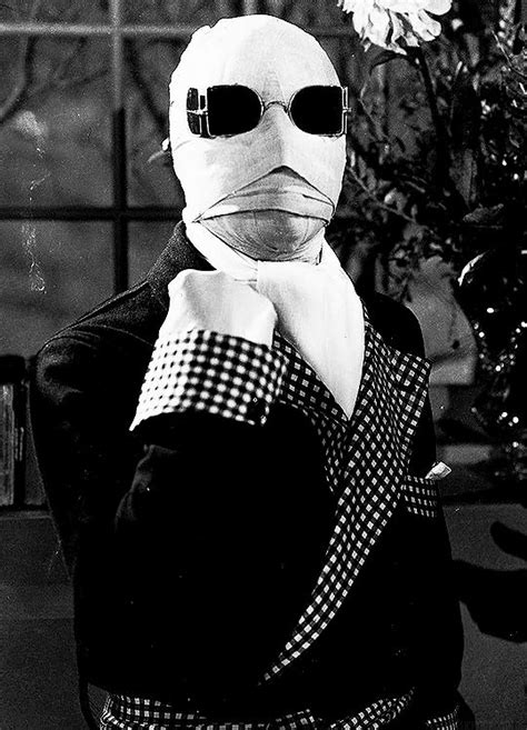 Claude Rains As The The Invisible Man Directed By James Whale 1933