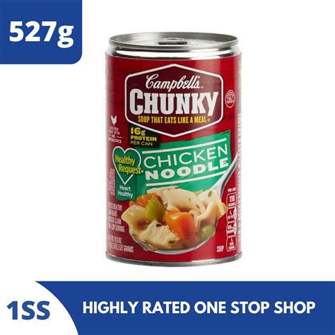 Campbell S Chunky Healthy Request Chicken Noodle Soup 527g Lazada PH