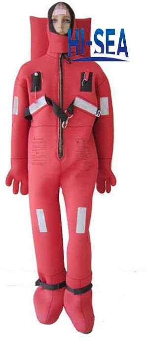 Solas Marine Immersion Suit Supplier China Life Saving Immersion Suit