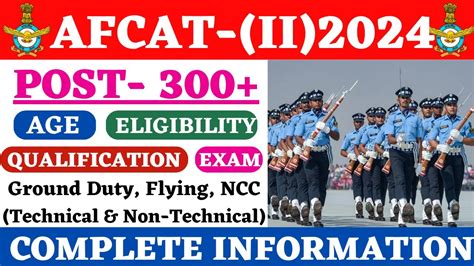 Air Force AFCAT 02 2024 Notification AFCAT New Vacancy 2024 AFCAT