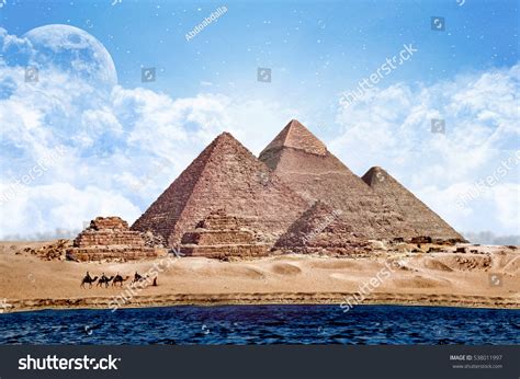 Nile River Pyramids