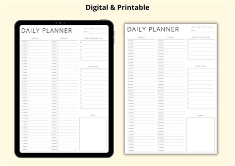 15 Minute Planner Printable, Appointment Tracker, Time Block PDF, Day ...