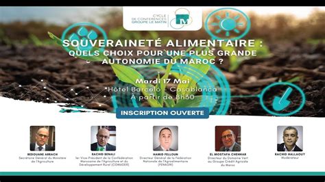 Souveraineté alimentaire Quels choix pour une plus grande autonomie