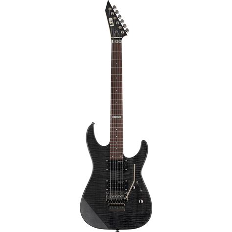 Esp Ltd M 100fm Electric Guitar See Thru Black Lm100fmstblk