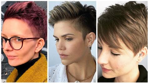 Short Haircuts For Womens Pixie Haircut Ideas Youtube