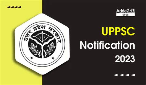 Uppsc Notification Pdf Out Check Up Pcs Posts Uppsc Up Nic In