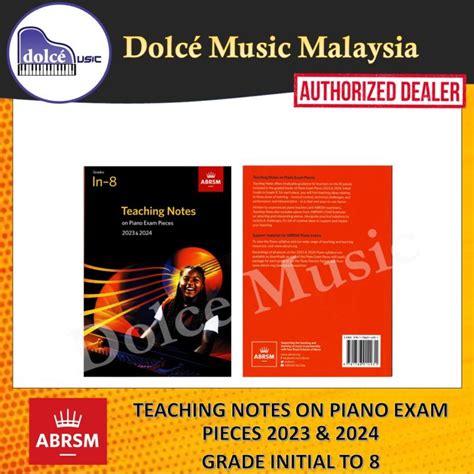 Abrsm Teaching Notes On Piano Exam Pieces 2023 And 2024 Grade Initial