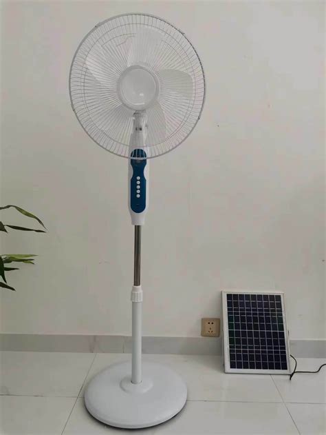 16inch Dc Solar Pedestal Fan With Remote Control China Solar Fan And Fan