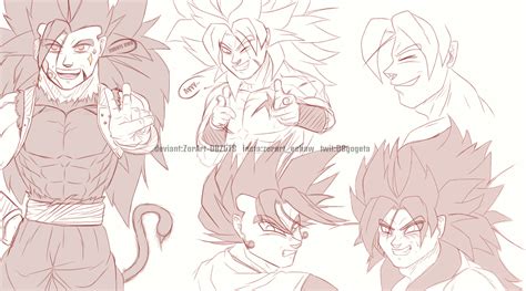 Original Style Sketch Board By Zorart Dbzgts On Deviantart