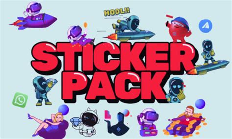 Design Custom Sticker Pack Furry Stickers Chibi Cute Emote Telegram