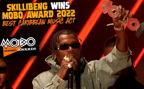 Skillibeng Wins Best Caribbean Music Act Mobo Award 2022