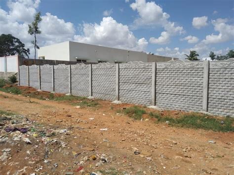 Panel Build Rcc Boundary Wall Thickness Mm At Rs Square Feet In