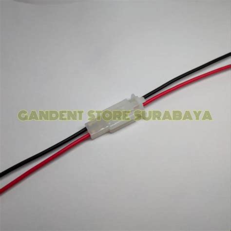 Jual Connector Soket Skun Terminal Kabel Male Female 2 Pin Dengan Kabel