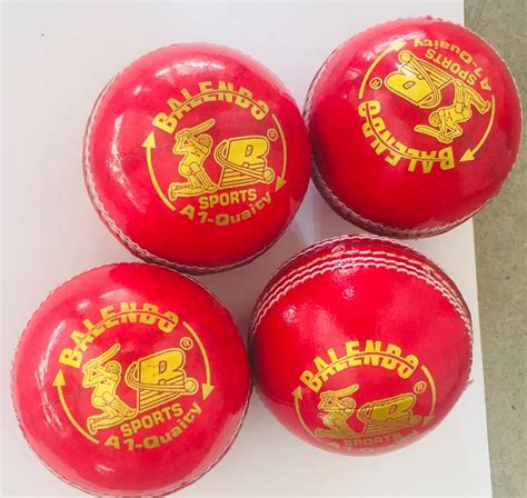 Red Cricket Leather Ball At Rs 210 In Jalandhar ID 2853997895212