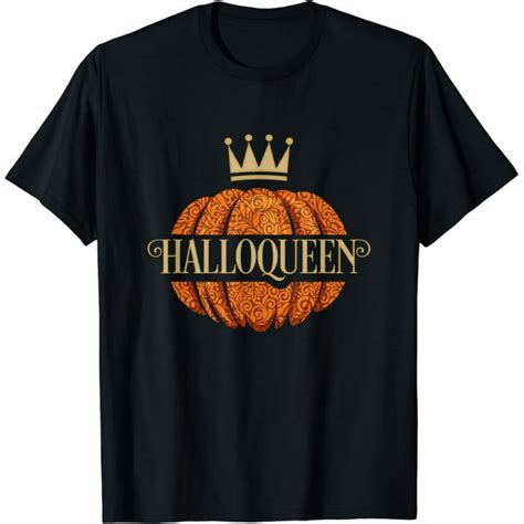 Halloqueen Halloween Funny Tshirt T For Women T Shirt