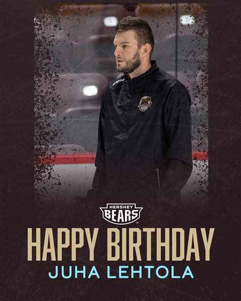 Hershey Bears On Twitter Join Us In Wishing A Happy 38th Birthday To