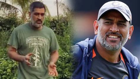 Dhoni’s new white beard look is trending - video Dailymotion