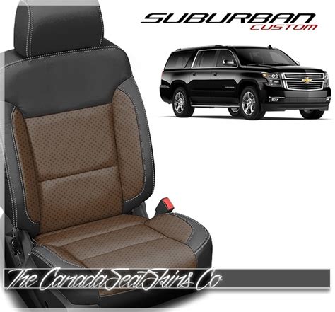 Chevrolet Suburban Leather Seat Covers - Velcromag