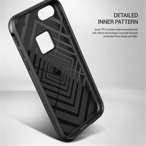 Obliq Slim Meta Iphone Case Black Titanium