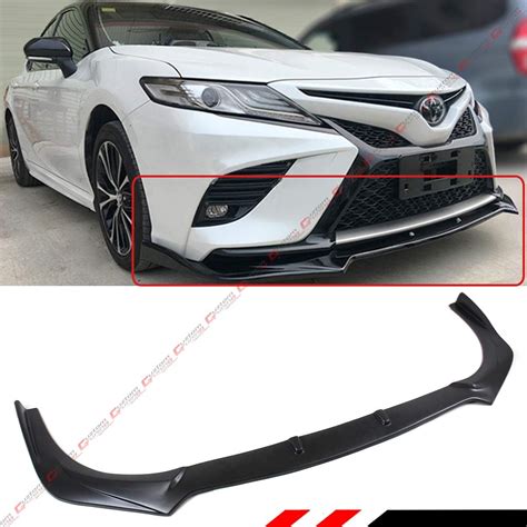 Jdm Gt Style Front Bumper Lip Splitter Compatible For 2018