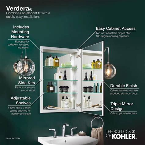 How To Install A Kohler Recessed Medicine Cabinet | www ...