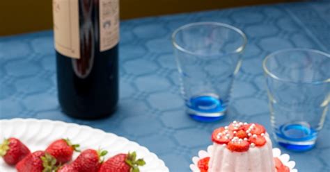 Recette Bavarois Aux Deux Fraises Marie Claire