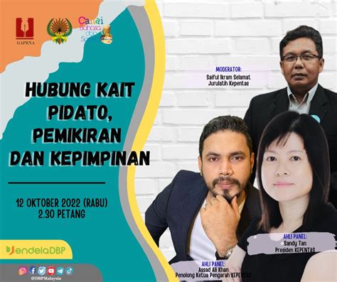 Dewan Bahasa Dan Pustaka On Twitter Saksikan Program Canai Bahasa Dan