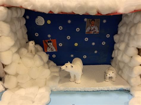 Polar Bear Habitat Diorama