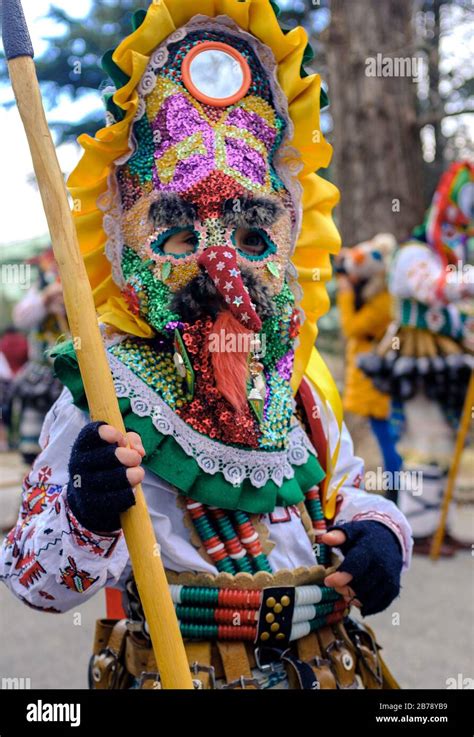 Costumes of the kukeri hi-res stock photography and images - Alamy