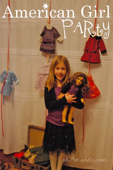 Lydias American Girl Doll Party