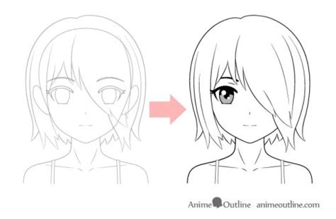 Anime Lukisan Kartun Mudah 110 Anime Pensil Art Ideas Sketsa Cara