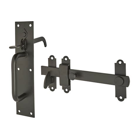 Suffolk Thumb Latch Black Galvanised Ironmongerydirect Same Day Despatch