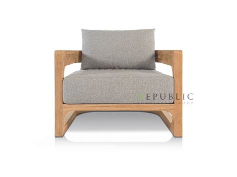 single deep seating indonesia teak outdoor furniture jepara