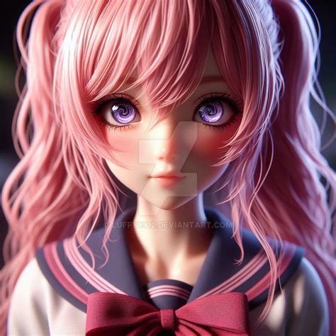 A Pink Haired Schoolgirl Turned Into A Doll 2 By Luffy8912 On Deviantart