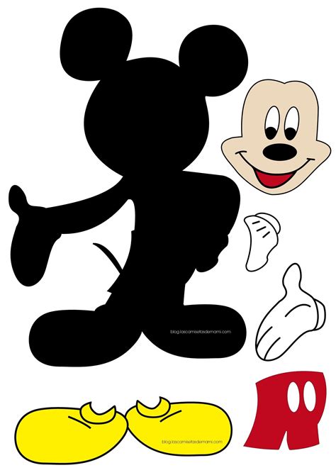 Moldes De Mickey Mouse En Foami Para Imprimir Despu S De Unos D As Sin