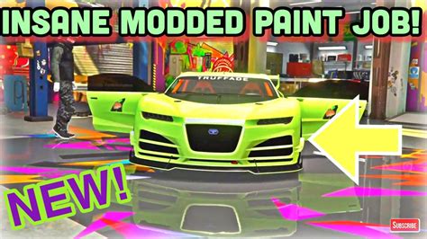 New Glow In The Dark Modded Crew Color Zentotno Nero Custom Etc